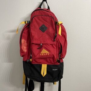 Kelty Red Wing Red Black Outdoor Camping Hiking Backpack‎ Gorpcore